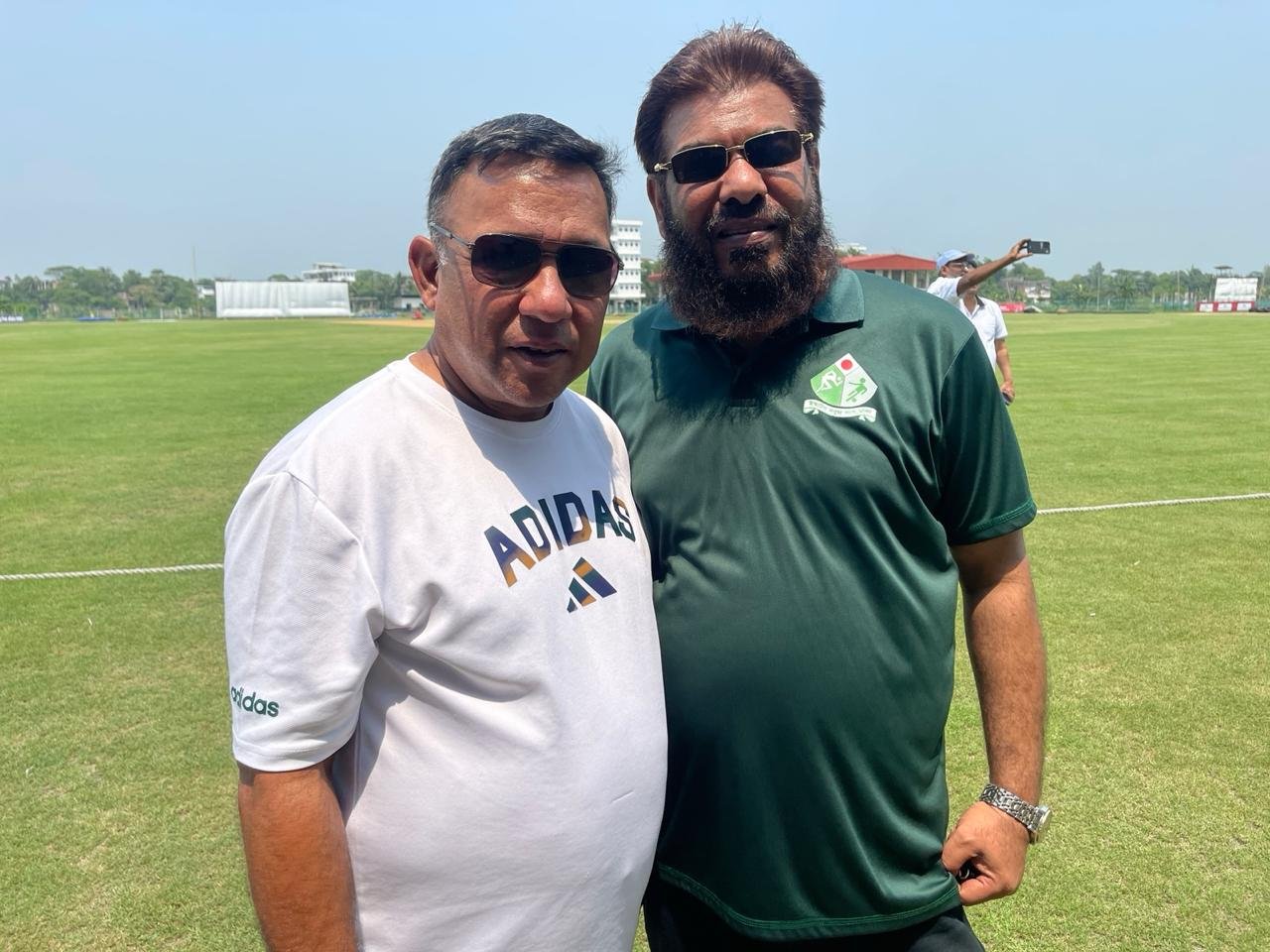Club Member Mr.Saimon with Mr. Khaled Mahmud Sujon
